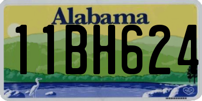 AL license plate 11BH624