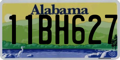 AL license plate 11BH627
