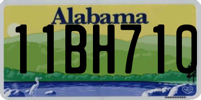AL license plate 11BH710