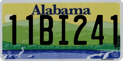 AL license plate 11BI241