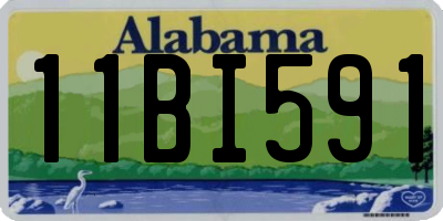 AL license plate 11BI591