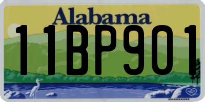AL license plate 11BP901