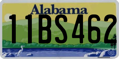 AL license plate 11BS462
