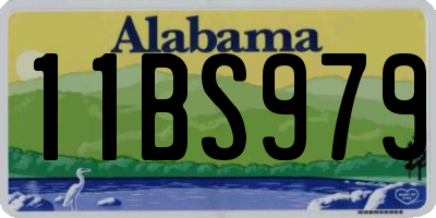 AL license plate 11BS979
