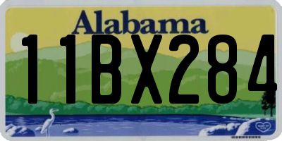 AL license plate 11BX284
