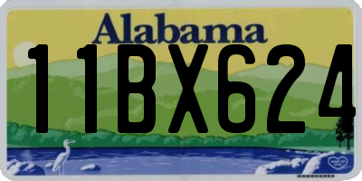 AL license plate 11BX624