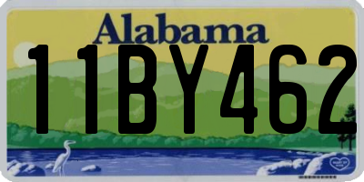 AL license plate 11BY462
