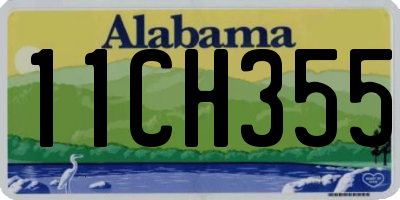 AL license plate 11CH355