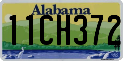 AL license plate 11CH372