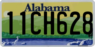 AL license plate 11CH628