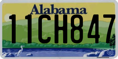 AL license plate 11CH847