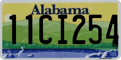 AL license plate 11CI254