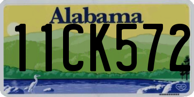 AL license plate 11CK572