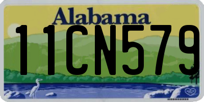 AL license plate 11CN579