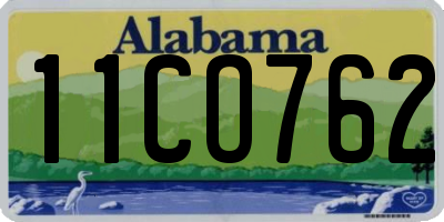 AL license plate 11CO762