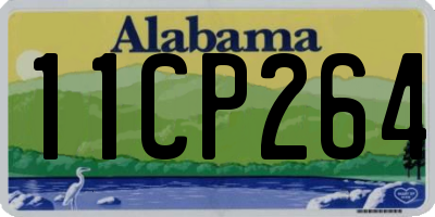 AL license plate 11CP264