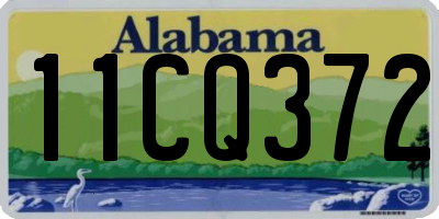 AL license plate 11CQ372