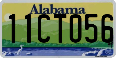 AL license plate 11CT056