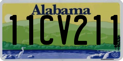 AL license plate 11CV211