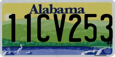 AL license plate 11CV253