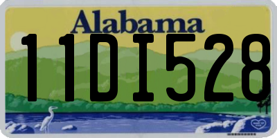 AL license plate 11DI528