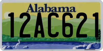 AL license plate 12AC621