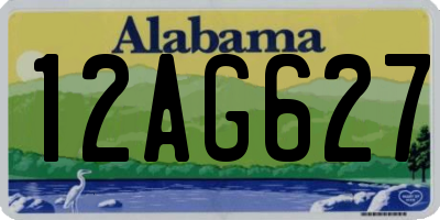 AL license plate 12AG627