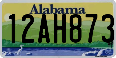 AL license plate 12AH873