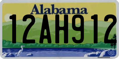 AL license plate 12AH912