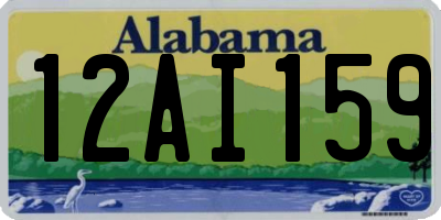 AL license plate 12AI159