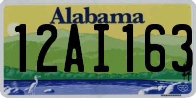 AL license plate 12AI163