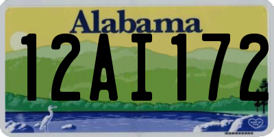 AL license plate 12AI172