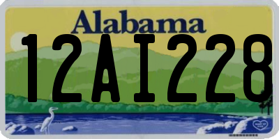 AL license plate 12AI228