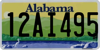 AL license plate 12AI495