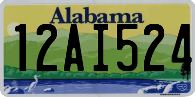 AL license plate 12AI524