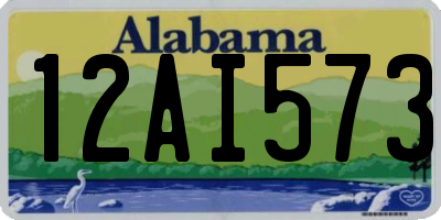 AL license plate 12AI573
