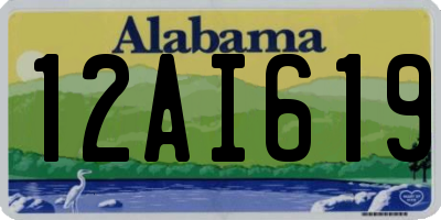 AL license plate 12AI619