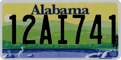 AL license plate 12AI741