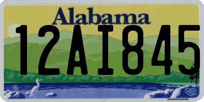 AL license plate 12AI845
