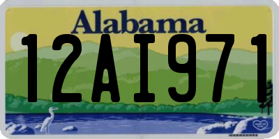 AL license plate 12AI971