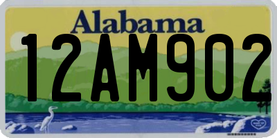 AL license plate 12AM902