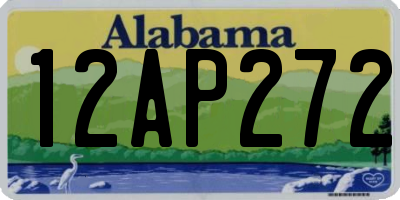 AL license plate 12AP272