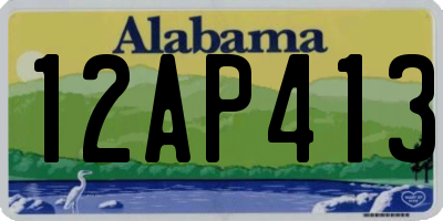 AL license plate 12AP413