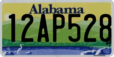 AL license plate 12AP528