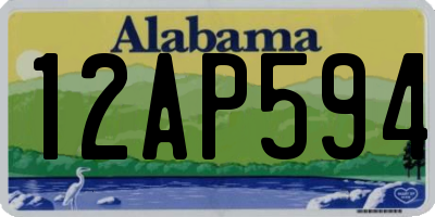 AL license plate 12AP594
