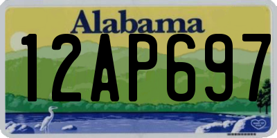 AL license plate 12AP697
