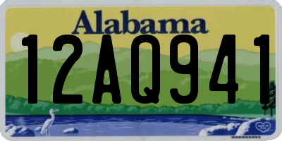 AL license plate 12AQ941