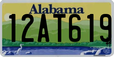 AL license plate 12AT619
