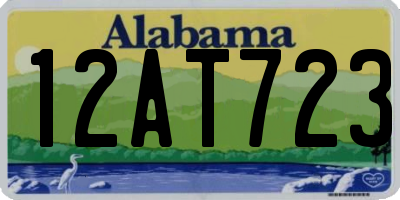 AL license plate 12AT723