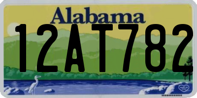 AL license plate 12AT782